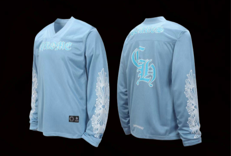 Chrome Hearts Sweatshirt Set Blue