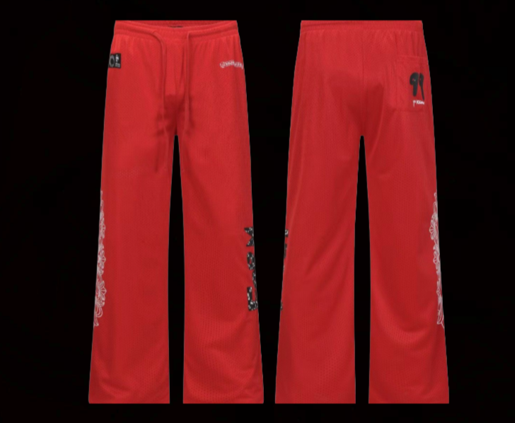 Chrome Hearts Sweatshirt Set Red