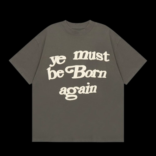 Kanye West You Ye Must Be Born Again Letter T-Shirts