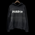 Purple Brand Hoodie Black