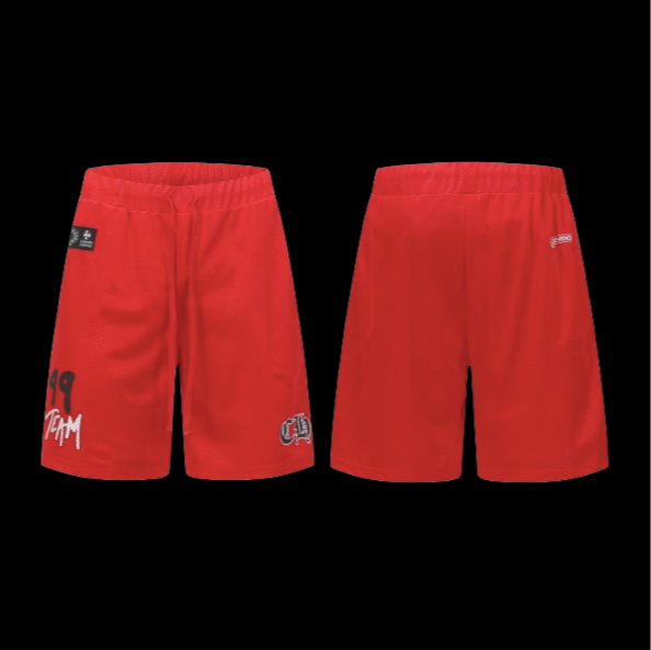 Chrome Hearts Shorts Red