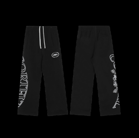 Corteiz Superior Royale Zip Hoodie Set Black