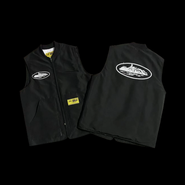 Corteiz Vest Black