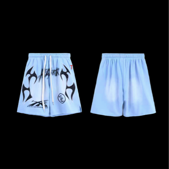Hellstar Shorts Blue