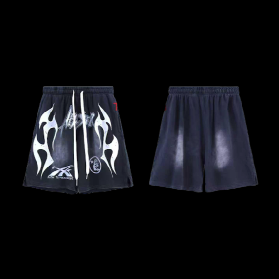 Hellstar Shorts Black & White
