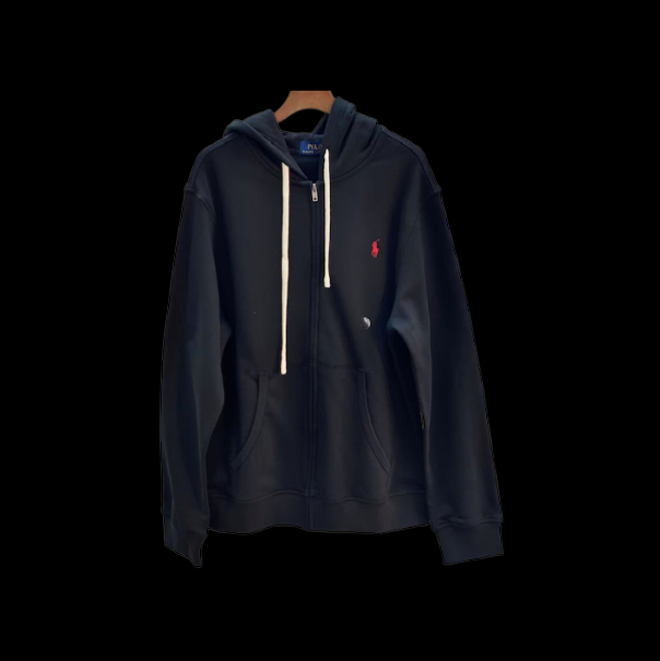 Ralph Lauren Black Zip-Up