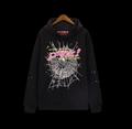 Sp5der P*nk Black Hoodie Set