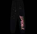 Sp5der P*nk Black Trousers