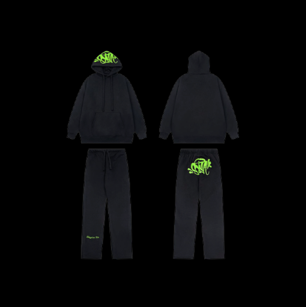 SynaWorld TrackSuit Black & Green